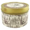 Clearance Sale Warm & Cozy Scented Tin Jar Candle, 9Oz