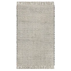 Closeout Sale (B724) Ty Pennington Topher Neutral Flatweave Accent Rug, 3 5