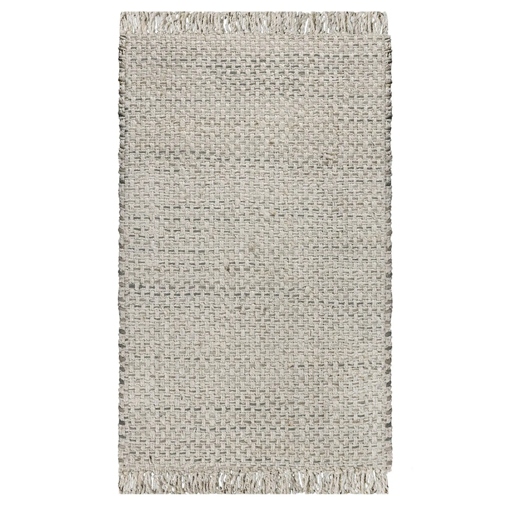 Closeout Sale (B724) Ty Pennington Topher Neutral Flatweave Accent Rug, 3 5