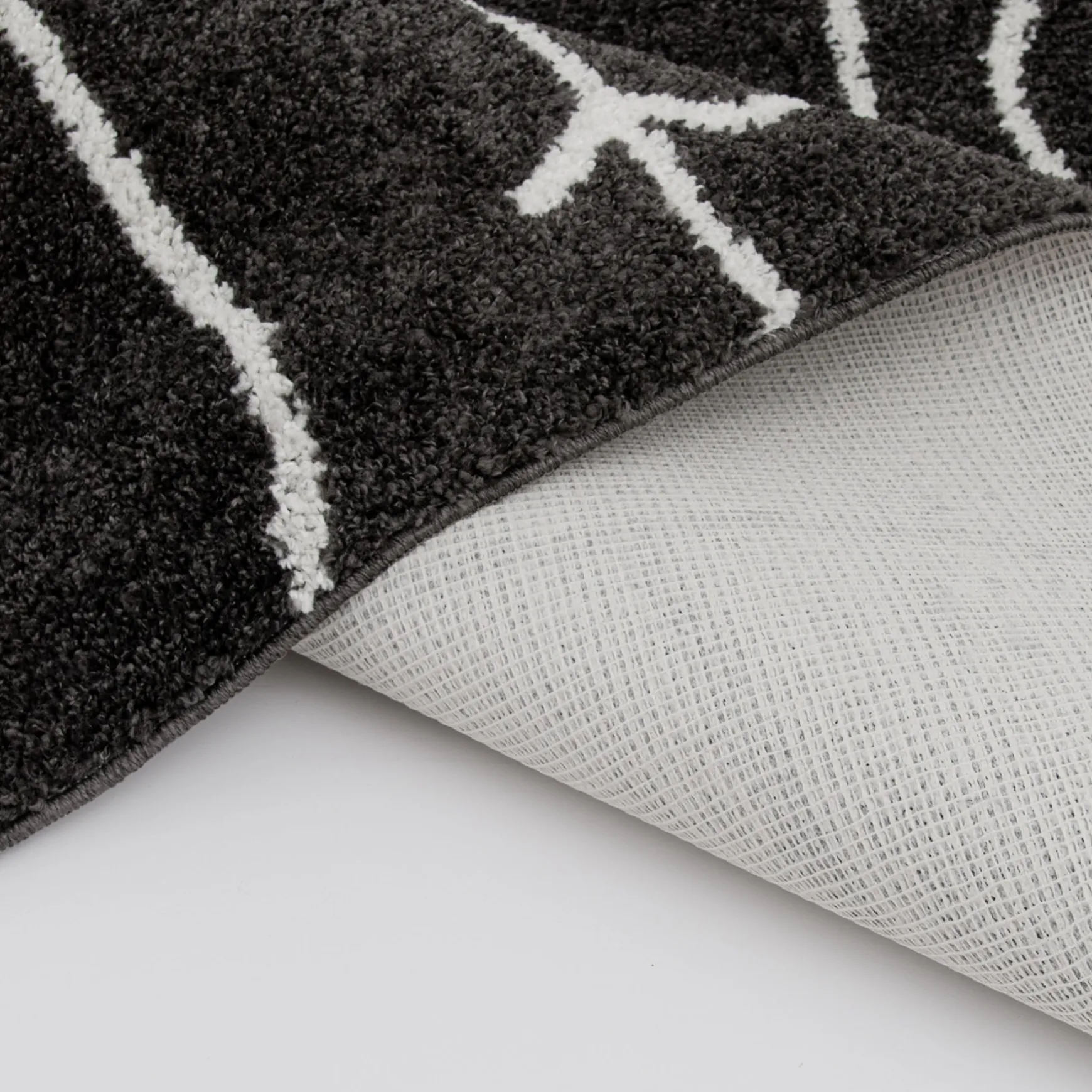 Closeout Sale (D557) Mirabella Black Area Rug, 5 7