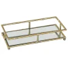 Closeout Sale Grace Mitchell Mirrored Bamboo Tray, 9 4