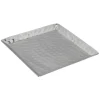 Closeout Sale Hammered Aluminum Decorative Tray, 4.5