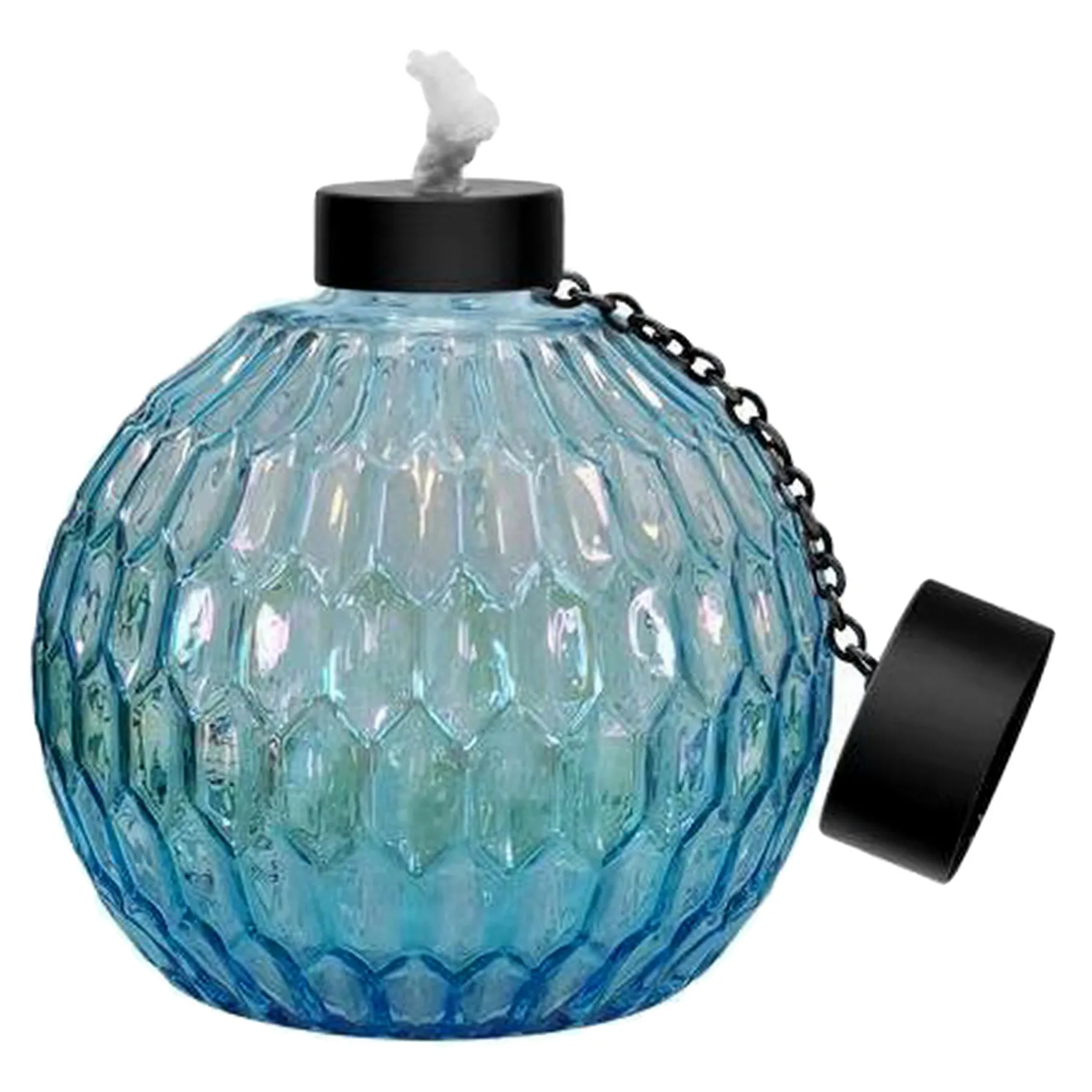 Closeout Sale 5In Table Top Glass Blue