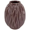 Closeout Sale Laila Ali Purple Ceramic Vase, 6