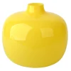 Closeout Sale Tracey Boyd Yellow Glass Vase, 7.5