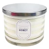 Closeout Sale Vanilla Bean & Honey Glass Candle,16Oz