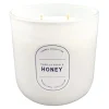 Closeout Sale Vanilla Bean & Honey Scented Glass Candle,12.5Oz