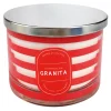 Closeout Sale Watermelon Granita Scented Glass Candle, 16Oz