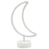 Closeout Sale White Plastic Moon Lamp, 12.5