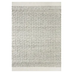 Discount Sale (A471) Exeter Neutral Flatweave Area Rug, 5 7