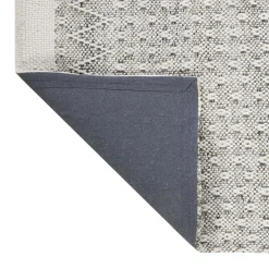 Discount Sale (A471) Exeter Neutral Flatweave Area Rug, 5 7
