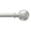 Discount Sale Alex Ball 18 -36 Adjustable 1/2 Diameter Curtain Rod, Nickel Finish