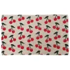 Discount Sale Cherries Bleached Coir Mat, 18 30
