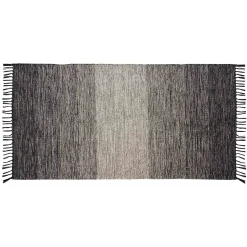 Discount Sale (D521) Honeybloom Grey Ombre Fringe Runner, 2 5