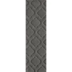 Discount Sale (D458) Jardel Grey Tufted Runner With Non-Slip Back, 2 7