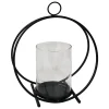 Discount Sale Iron & Glass Lantern, 9.5
