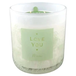 Discount Sale Love You Mom Green Jar Candle, 13Oz