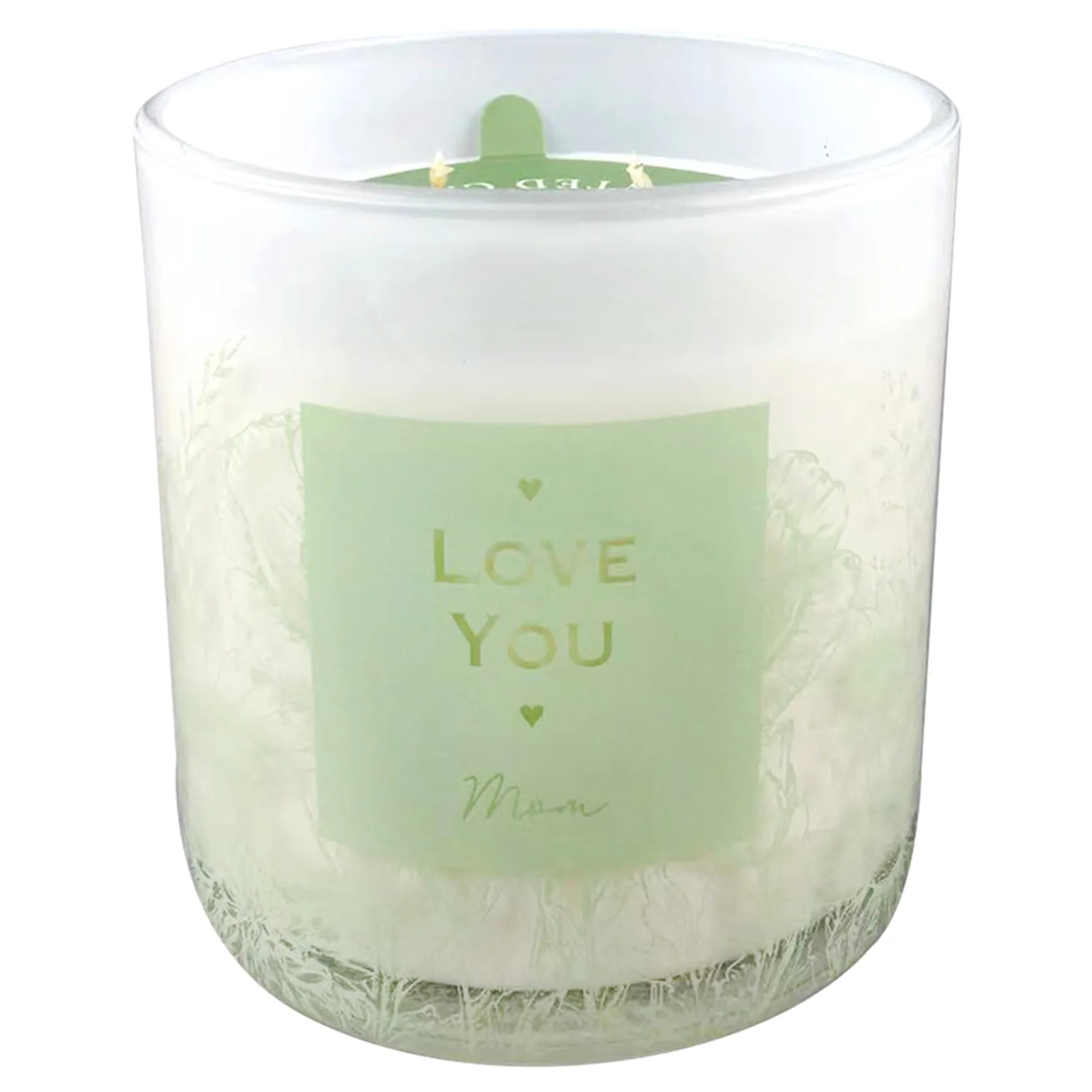 Discount Sale Love You Mom Green Jar Candle, 13Oz