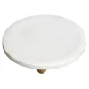 Discount Sale White Marbled Footed Trinket Tray, 5
