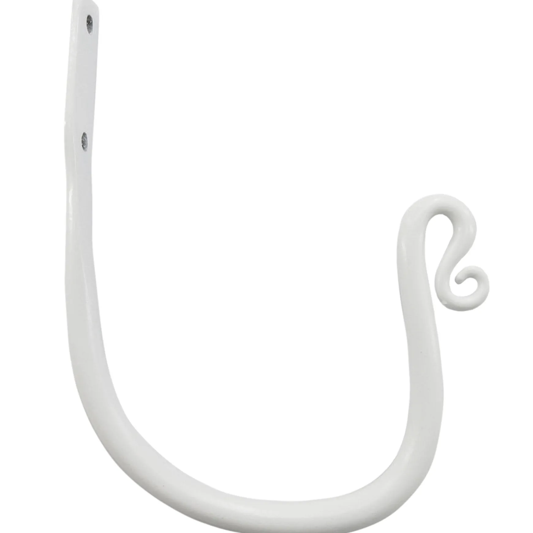 Discount Sale White 2-Pack Dual Function Tieback Or Swag Holder Pair