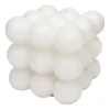 Discount Sale 3X3 White Dot Candle