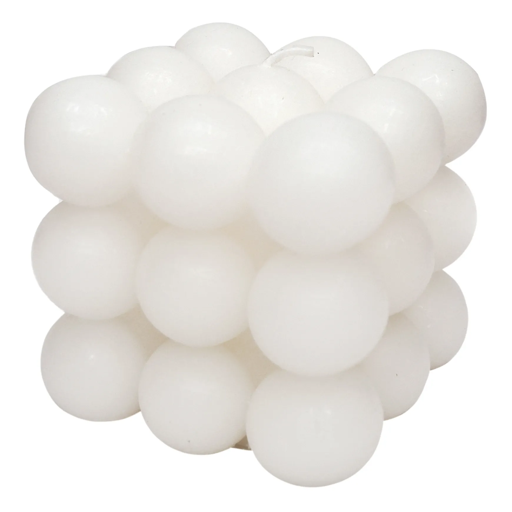 Discount Sale 3X3 White Dot Candle