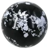 Exclusive Black Floral Ceramic Sphere, 4