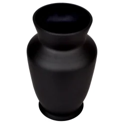 Exclusive Black Glass Vase, 11