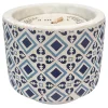 Exclusive Blue Patterned Cement Citronella Candle