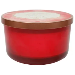 Exclusive Crimson Mahogany Scented Jar Candle, 14Oz