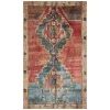 Exclusive (D567) Freya Orange Medallion Washable Accent Rug, 3 5