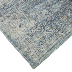 Exclusive Design (B721) Alana Blue Medallion Runner, 2 7