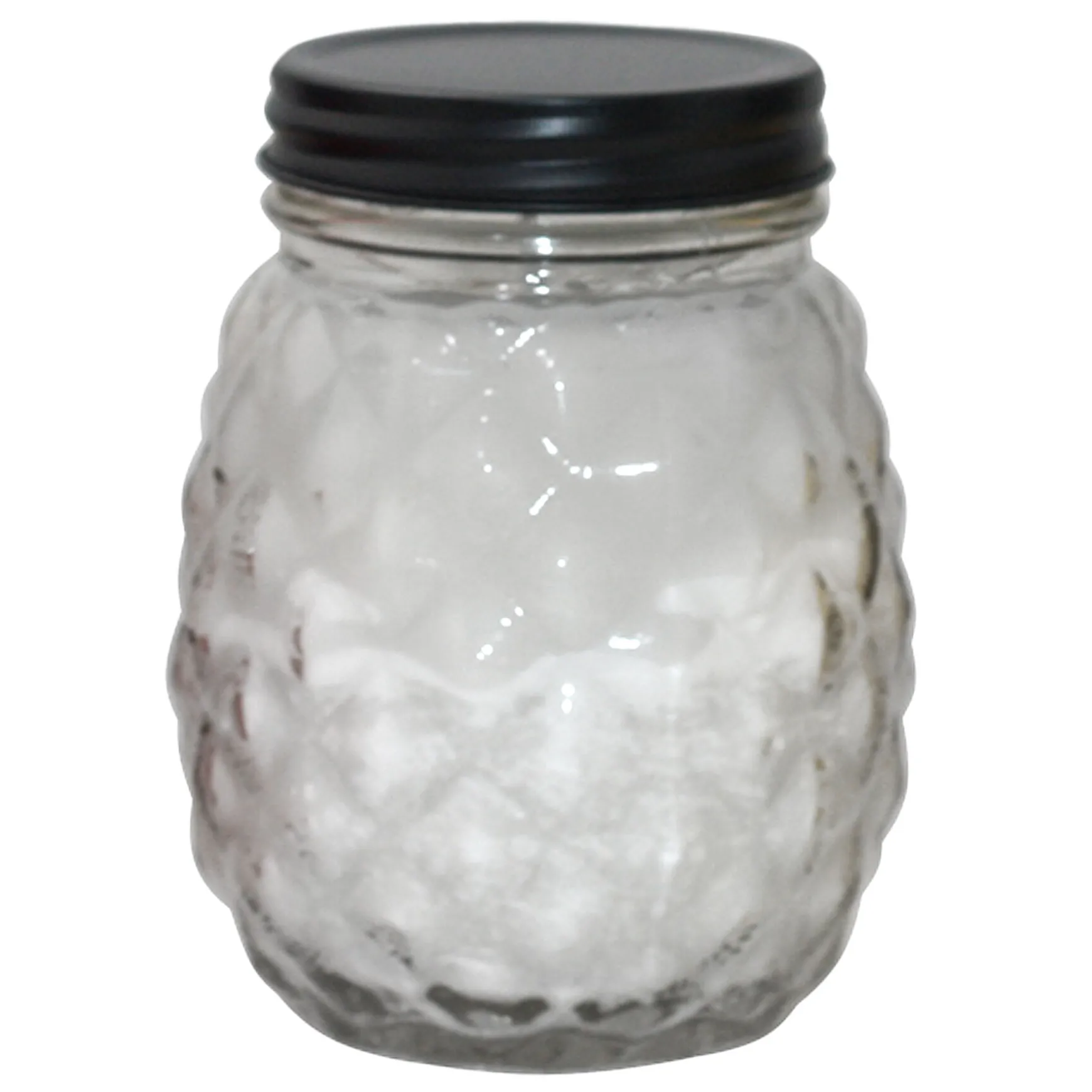 Exclusive Design Clear Glass Pineapple Citronella Candle