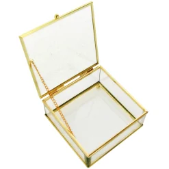 Exclusive Design Clear Glass Box, 5 3