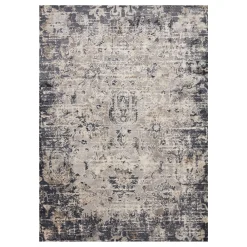 Exclusive Design (D492) Honeybloom Blue & Beige Area Rug, 5 8