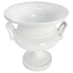 Exclusive Design Grace Mitchell White Urn With Handles, 9