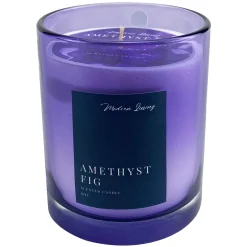Exclusive Design Laila Ali Amethyst Fig Scented Jar Candle, 8Oz