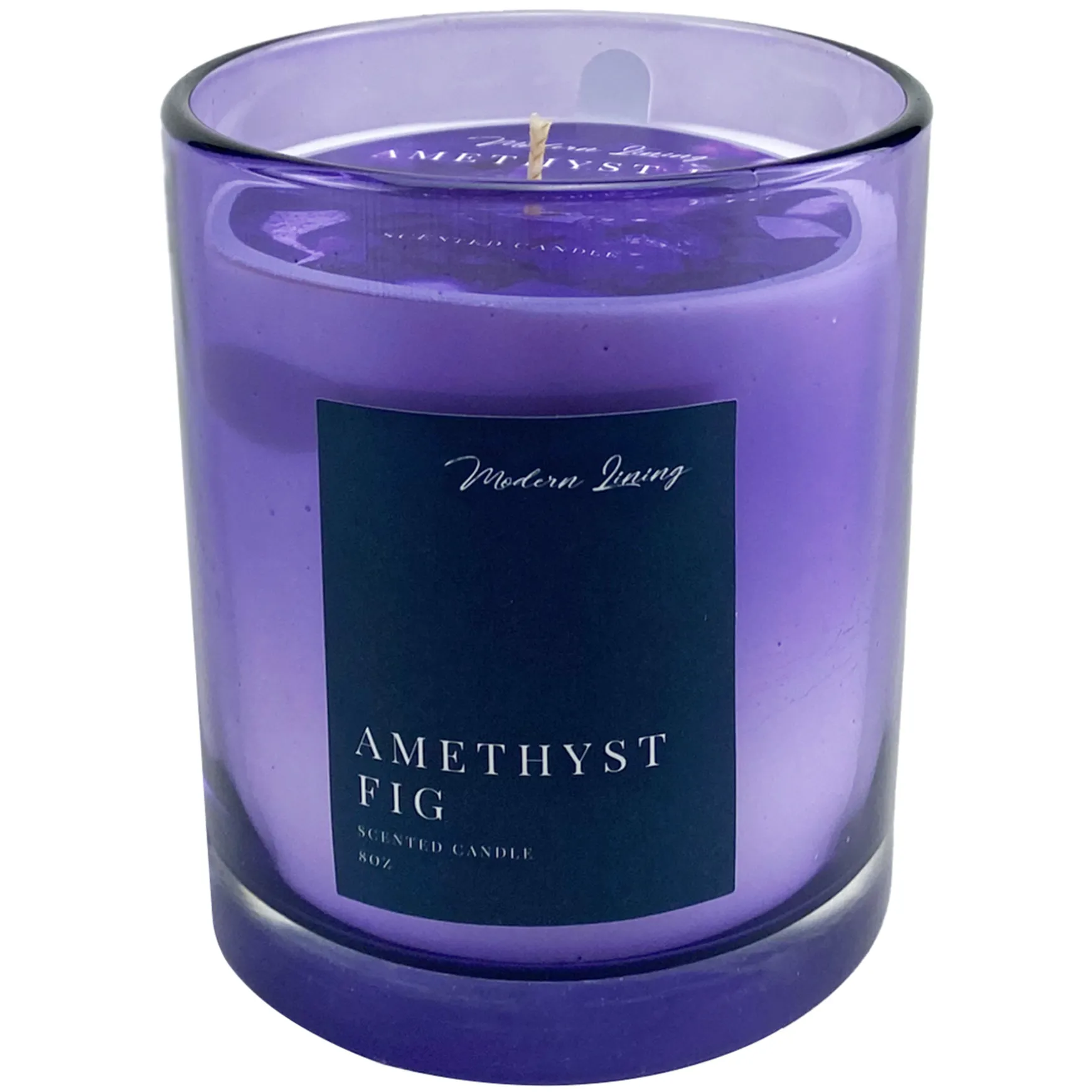 Exclusive Design Laila Ali Amethyst Fig Scented Jar Candle, 8Oz
