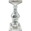 Exclusive Design Mercury Glass Candle Holder, 12