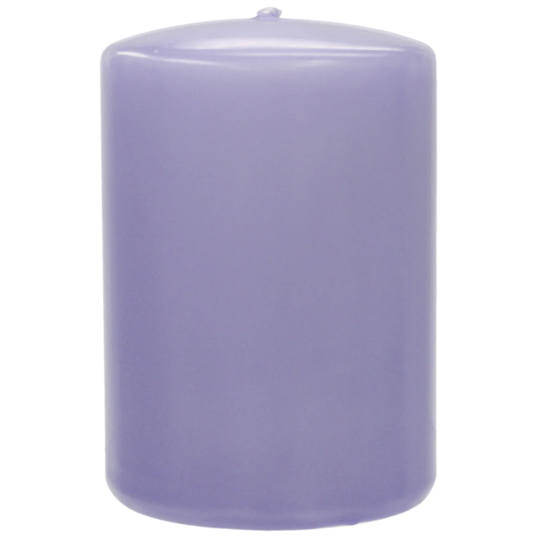 Exclusive Design Purple Unscented Overdip Pillar Candle, 4