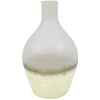 Exclusive Design Tracey Boyd Gold Frosted Glass Vase, 9.5