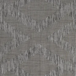 Exclusive (E219) Grey Diamond Design Indoor & Outdoor Accent Rug, 2 4
