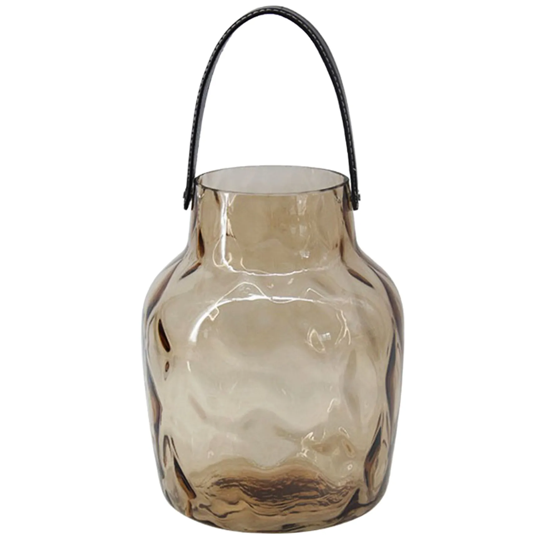 Exclusive Glass Lantern With Rope Handle, 10