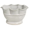 Exclusive Grace Mitchell Folded White Ceramic Vase, 5.5