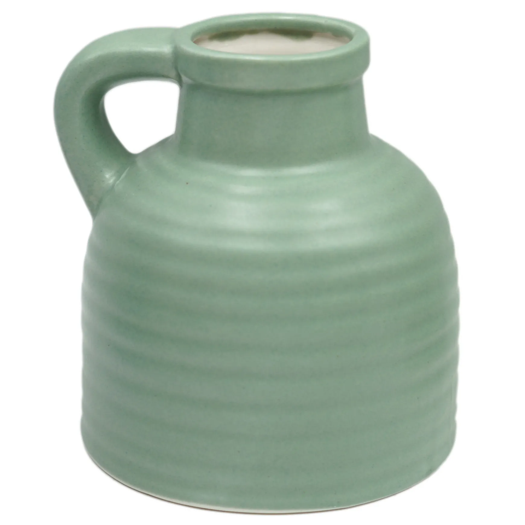 Exclusive Green Ceramic Jug Vase, 5