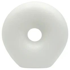 Exclusive Laila Ali White Ceramic Round Sculpture, 8