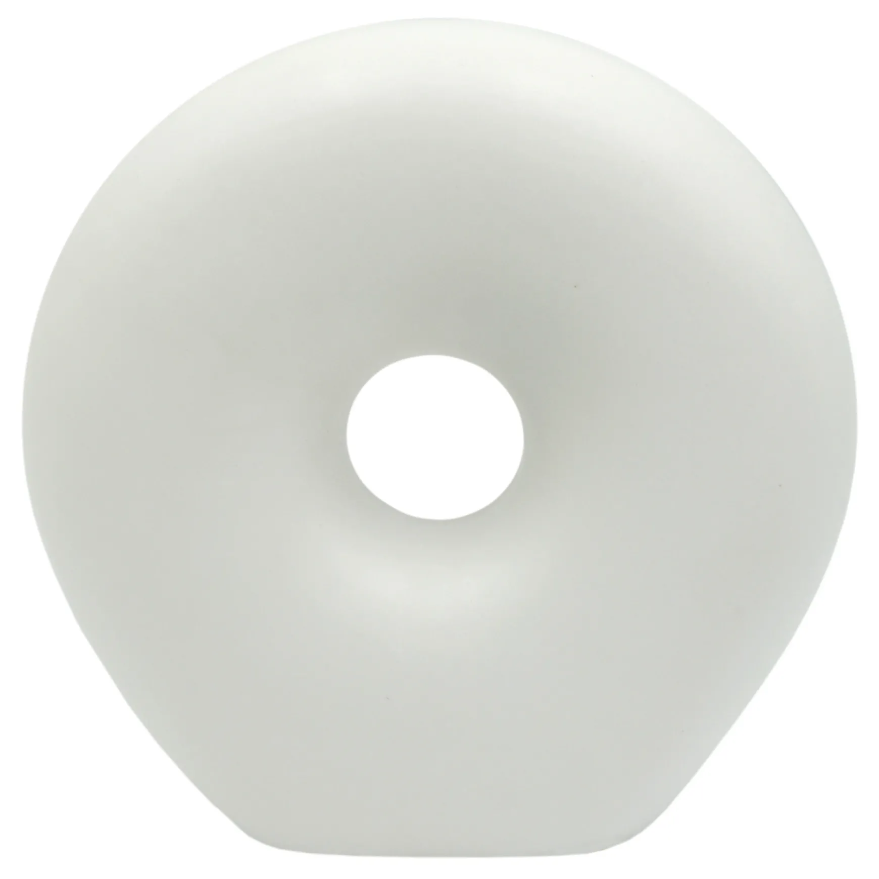 Exclusive Laila Ali White Ceramic Round Sculpture, 8
