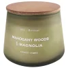 Exclusive Mahogany Magnolia Scented Jar Candle, 17.7Oz