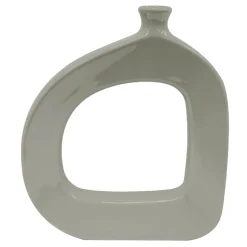 Exclusive Riley Grey Open Vase, 9