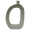 Exclusive Riley Grey Open Vase, 11